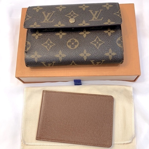 Vintage LV Monogram Canvas Porte-Tresor Etui Papiers Wallet - Picture 1 of 15